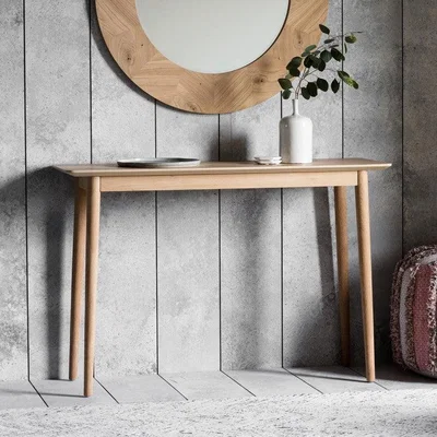 Olivia's Gallery Direct Milano Oak Scandi Console Table