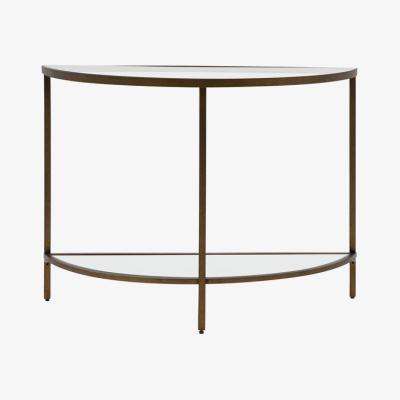 Olivia's Gallery Interiors Hodson Console Table in Bronze