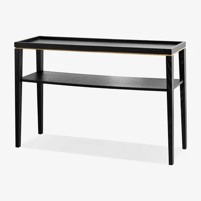 Olivia's Liang & Eimil Otium Console Table Wenge Finish