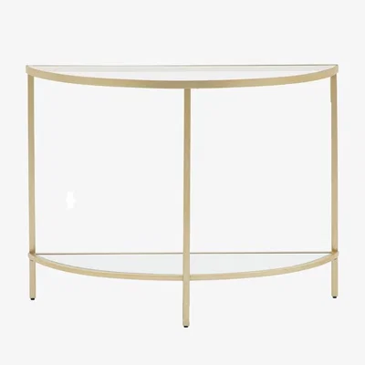 Olivia's Gallery Interiors Hodson Console Table in Champagne | Outlet