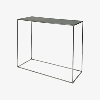 Olivia's Broste Copenhagen Freja Console Table Top Steel Rockridge | Outlet