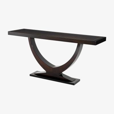 Olivia's Eichholtz Umberto Console Table Eucalyptus Veneer