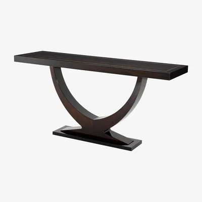 Olivia's Eichholtz Umberto Console Table Eucalyptus Veneer