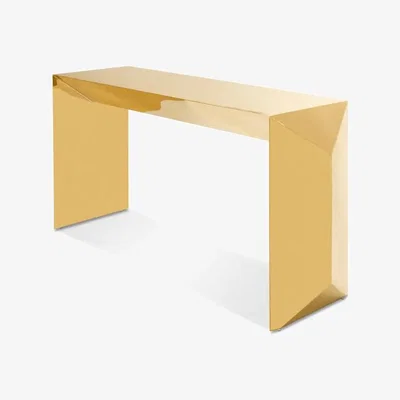 Olivia's Eichholtz Carlow Console Table in Gold Finish
