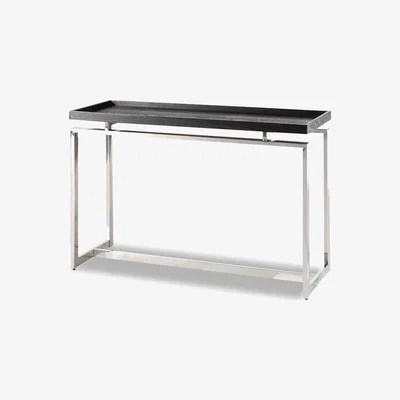 Olivia's Liang & Eimil Malcom Console Table Polished Stainless Steel