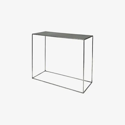 Olivia's Broste Copenhagen Freja Top Steel Rockridge Console Table