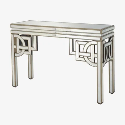 Olivia's Claridge Deco Mirrored Console Table