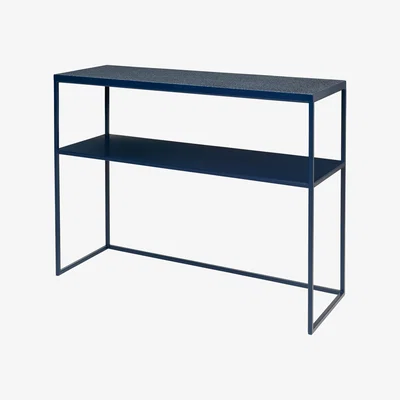 Olivia's Broste Copenhagen Tilde Console Table in Dark Blue