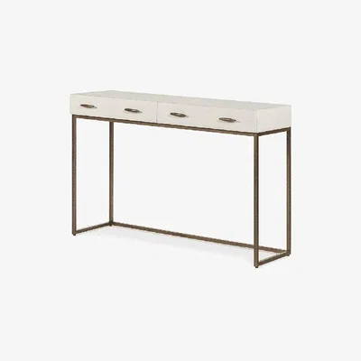 Olivia's DI Designs Hampton Ivory Console Table