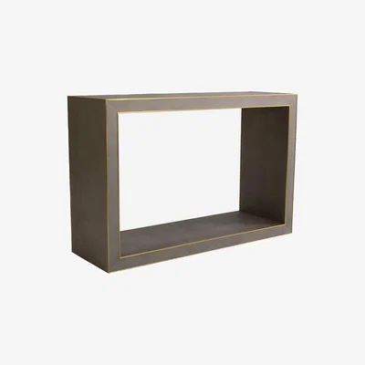 Olivia's Andrew Martin Lorenzo Brown Rectangular Console Table
