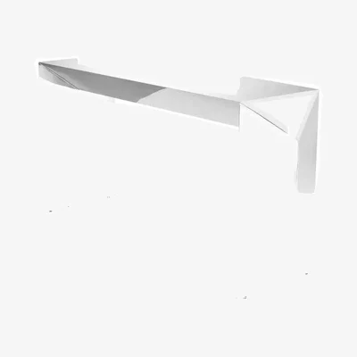 Olivia's Eichholtz Carlow Console Table in Polished Stainles Steel