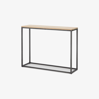 Out & Out Original Vento - Industrial Oak Console Table