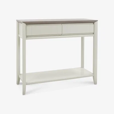 Downtown Brampton Grey Console Table With Drawer