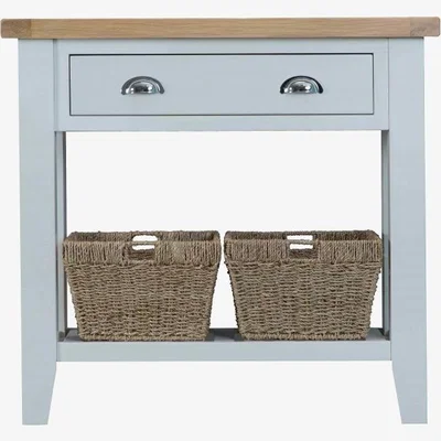 Downtown Tetbury Grey Console Table