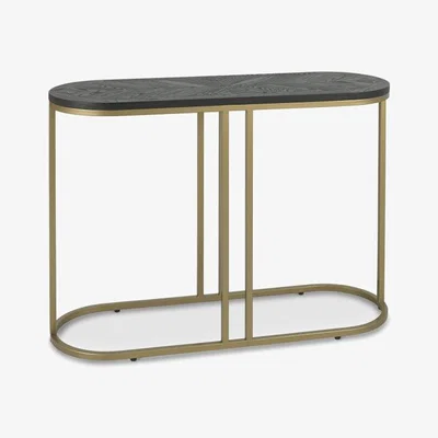 Downtown Calgary Console Table Peppercorn Ash