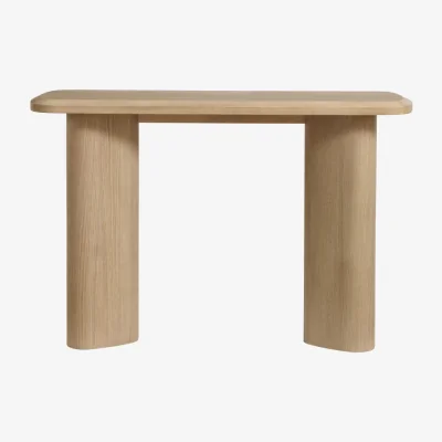 Downtown Louisiana Console Table - Oak