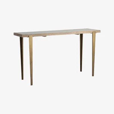 Perch and Parrow Valdez Elm Console Table