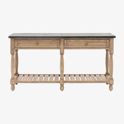 Perch and Parrow Heirloom 2 Drawer Console Table