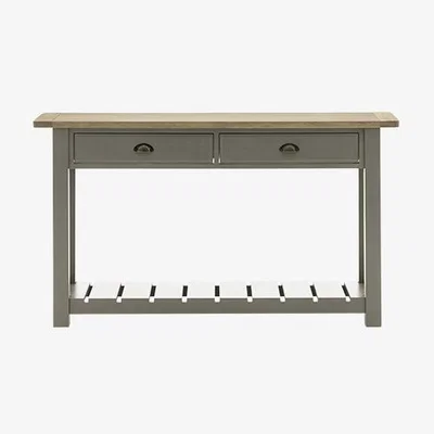 Perch and Parrow Harvest Console Table in Prairie