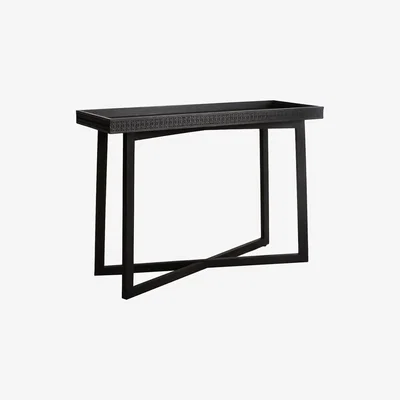 Perch and Parrow Sadie Console Table in Charcoal