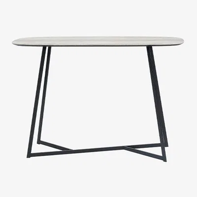Pagazzi Ukiah Grey Oak & Black Console Table