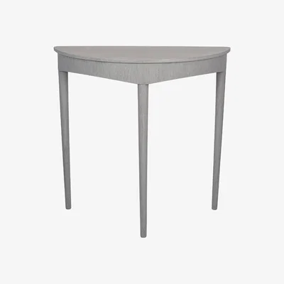 Pagazzi Naha Half Moon Dark Grey Console Table