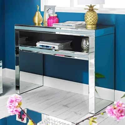 Pagazzi Biarritz Mirrored Console Table
