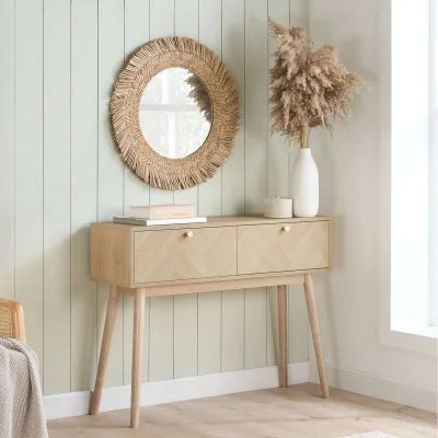 The Range Herringford Console Table - Oak