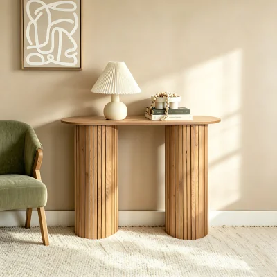 The Range Ava Console Table - Natural