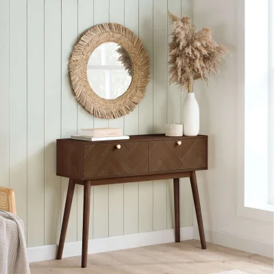 The Range Herringford Console Table - Walnut