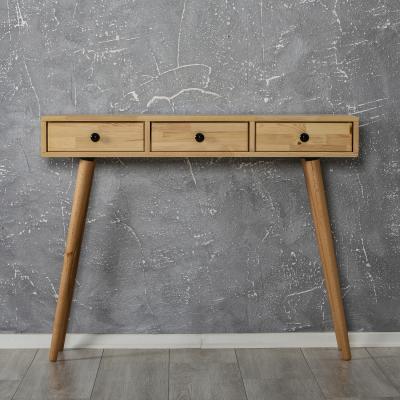 The Range Aurelia Solid Wood Dresser Console Table - Natural
