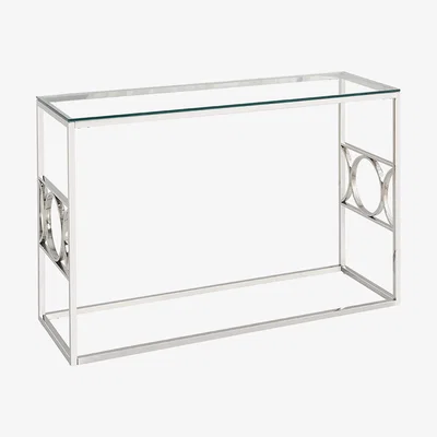The Range Madison Console Table Silver - Silver