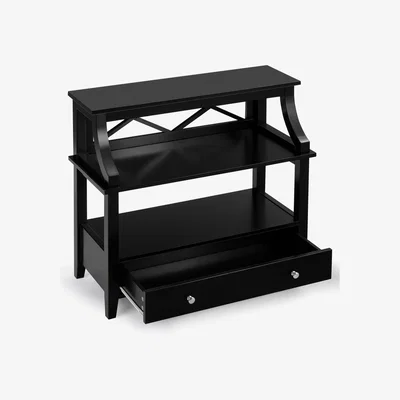 The Range Console Storage Table  - Black