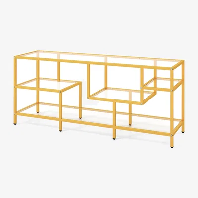 The Range 147cm TV Console Table - Gold