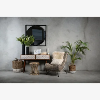The Range Costal Mango Wood Console Table - Brown