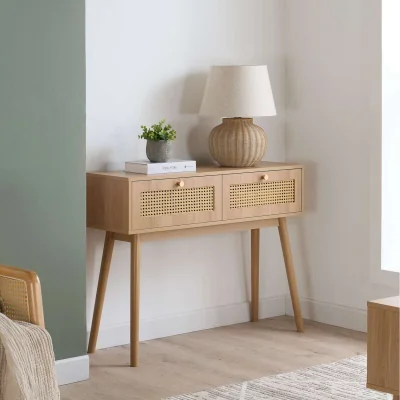 The Range Croxley Console Table - Oak