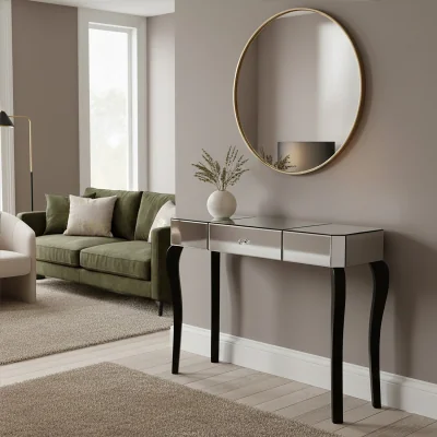 The Range Orchid 1 Drawer Console Table - White