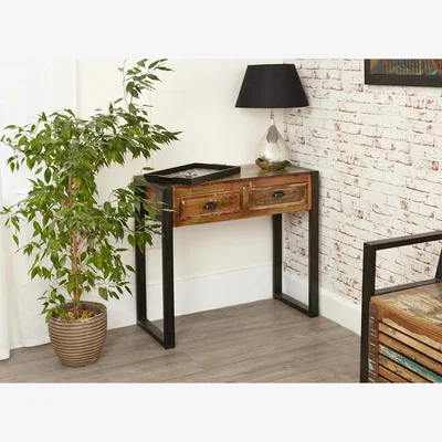 The Range Urban Chic Console Table - Multiple colours in the timber