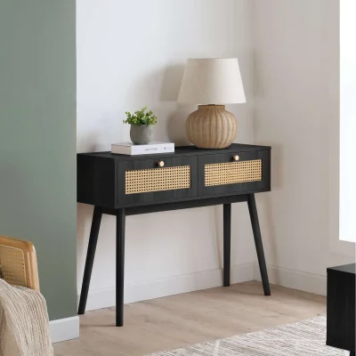 The Range Croxley Console Table - Black