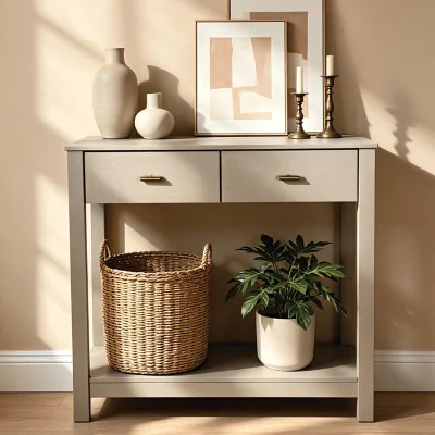 The Range Immy Console Table - Greige