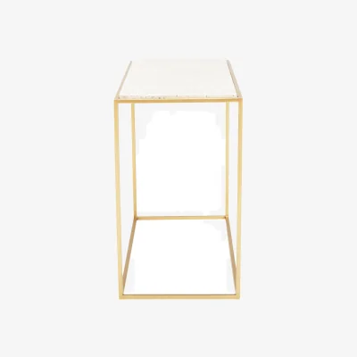 The Range Templar Gold Finish Console Table - Gold