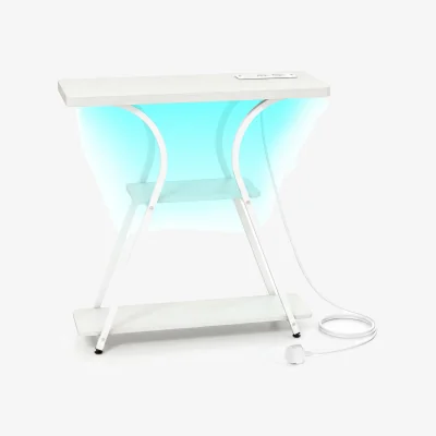 The Range 3 Tier Entryway Tabler - White