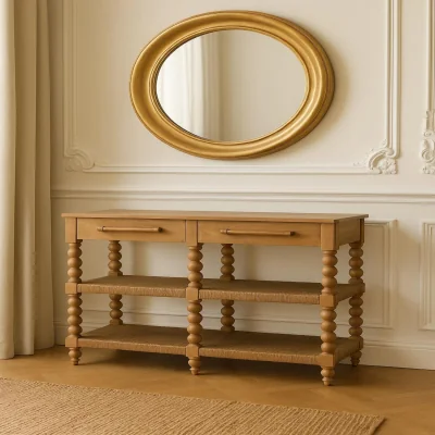 The Range Spindle Console Table