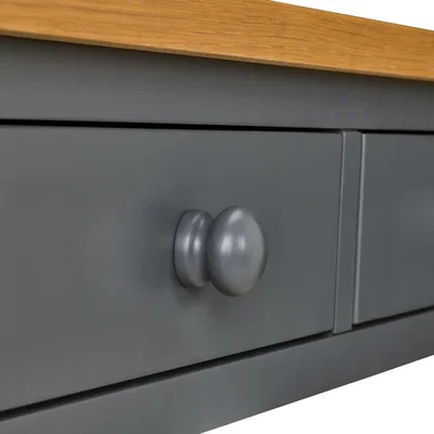 The Range Ludlow Console Table - Slate Grey