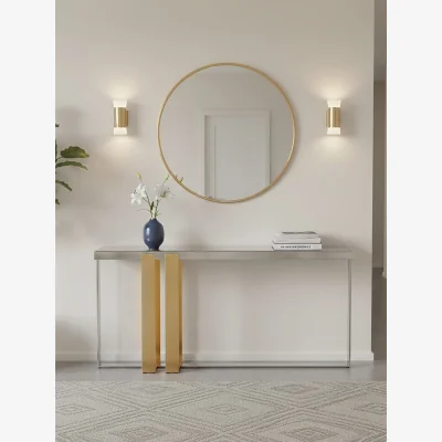 The Range Demas Console Table - Gold