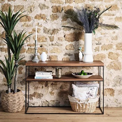 The Range Soho Console Table - Wood