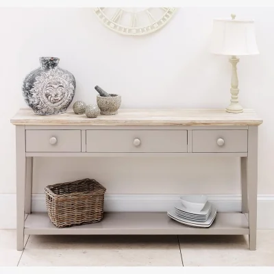 The Range Florence Large Console Table - Truffle