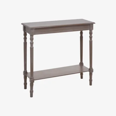 The Range Heritage Natural Wash Console Table - Brown