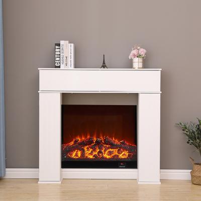The Range HMD Fireplace Console Tables Fireplace Surround Hidden Storage Unit - White