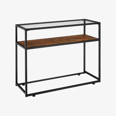 The Range Console Table Kilkenny - Industrial Dark